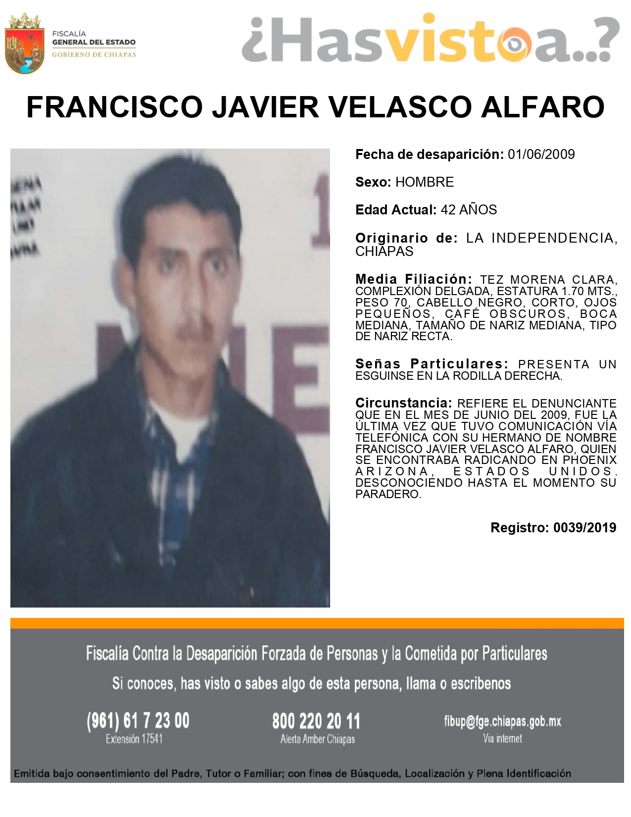 Francisco Javier Velasco Alfaro
